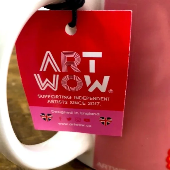 Art Wow Fierce Like Frida Ceramic Mug - Picture 5 of 6